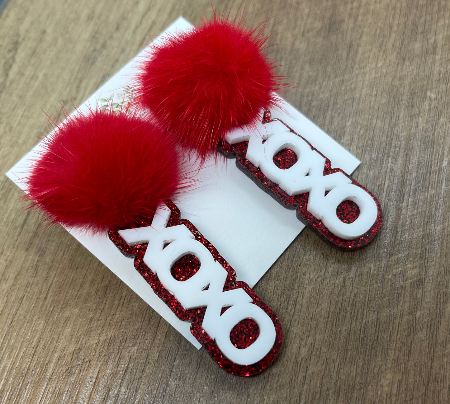 Xoxo earrings