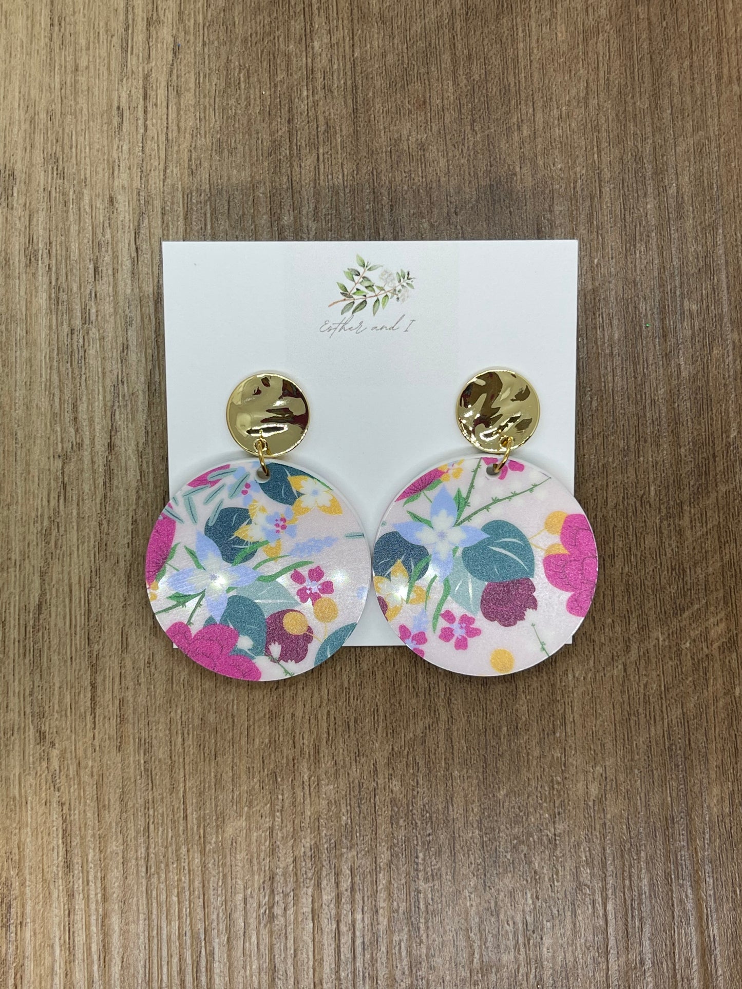 Disc Earrings