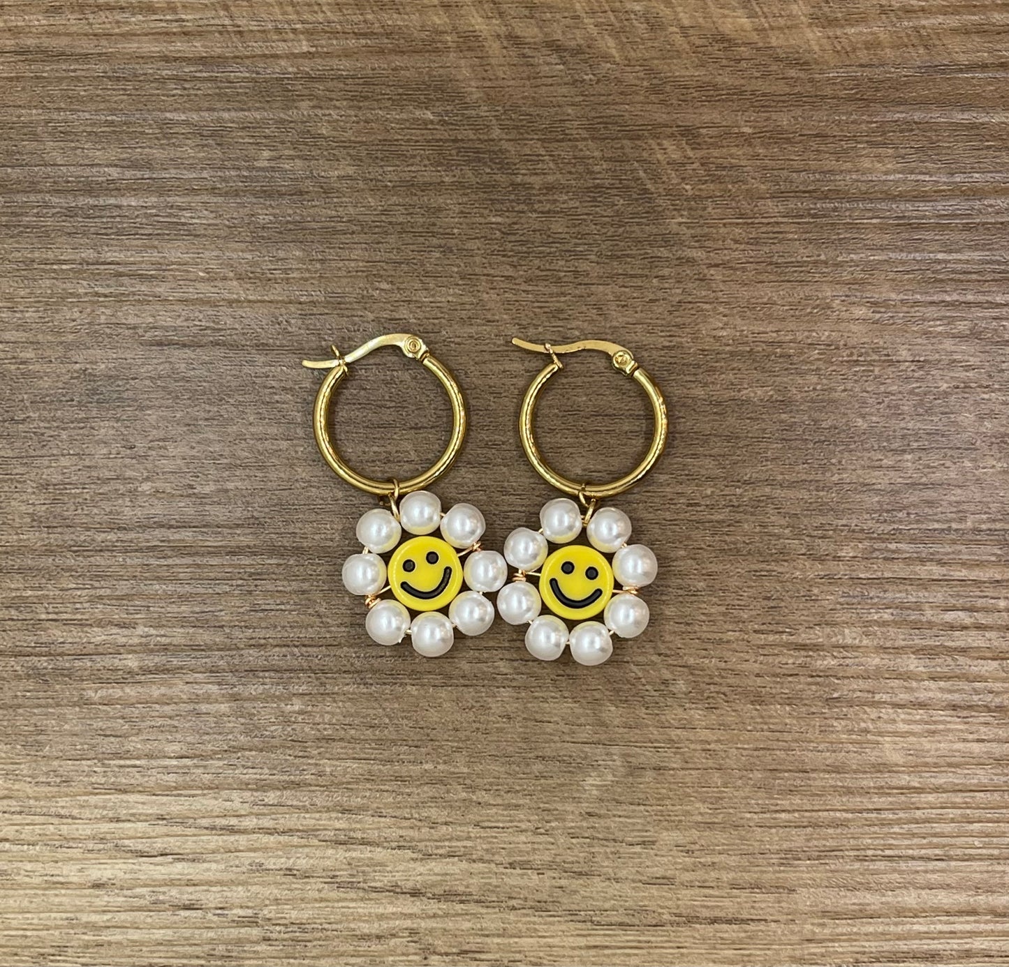 Smiley face earrings